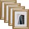 Craig Frames 4 Pack Victoria Gold Picture Frame with Mat